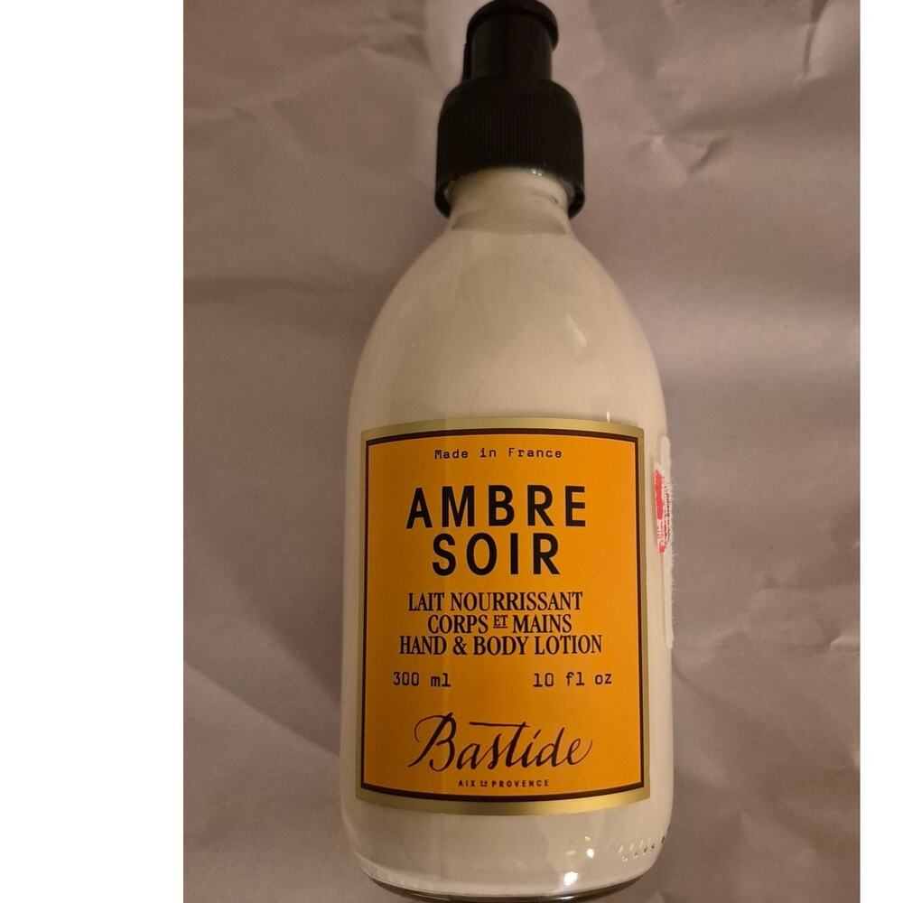 Bastide Ambre Soir Hand and Body Lotion 10 OZ